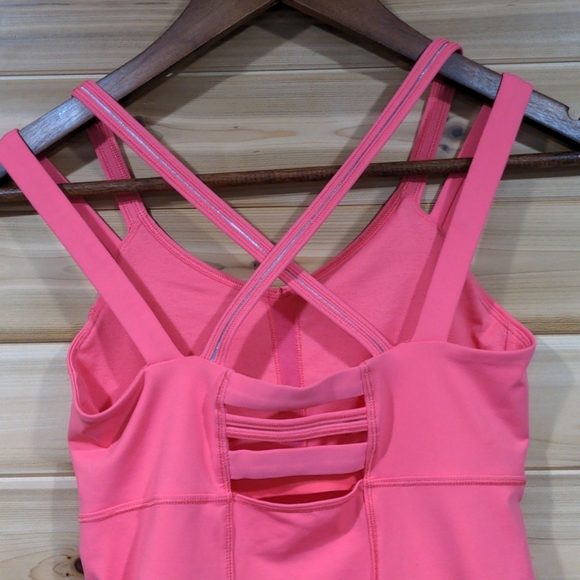 Lululemon Happy Strappy Tank in Pink Lemonade 6 - Picture 7 of 12